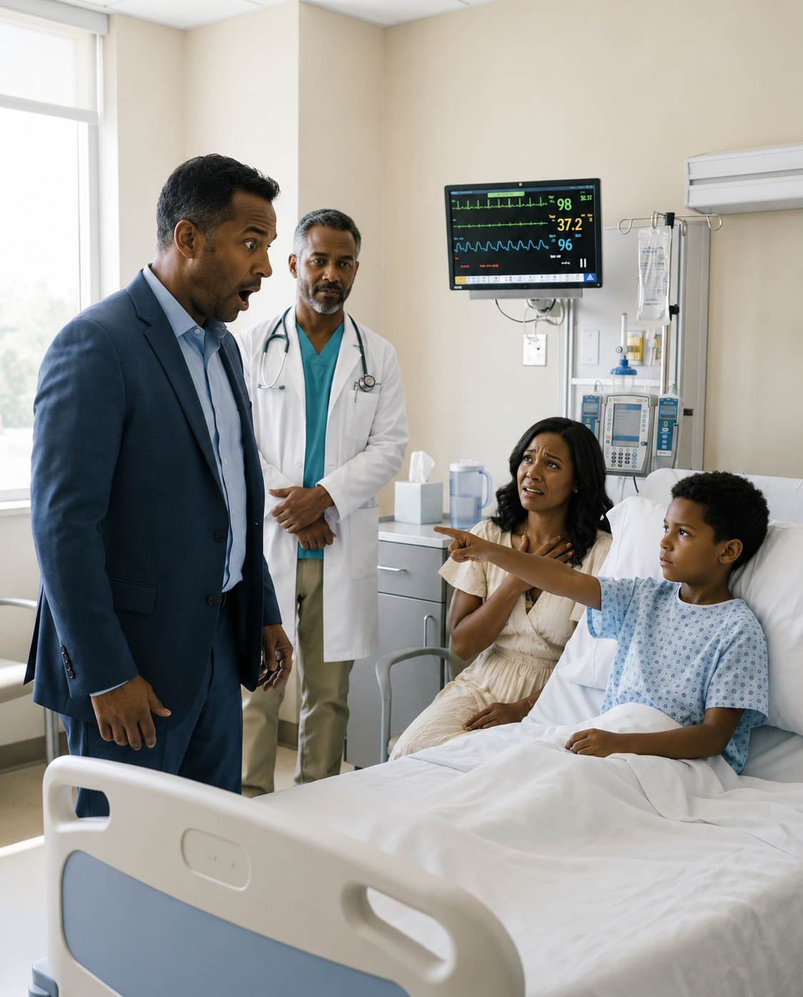 The hospital called to say an 11-year-old boy had listed me as his only emergency contact—I was certain they had the wrong man… until the letter his mother left behind revealed