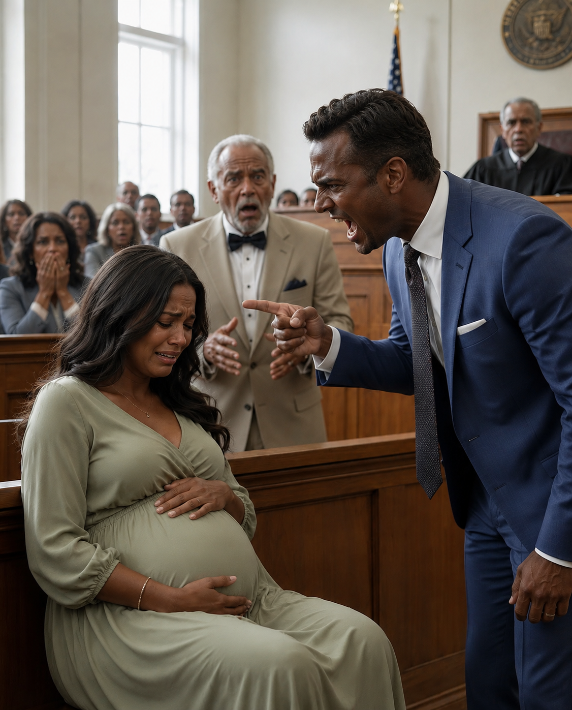 At 8 months pregnant, I was stripped of everything in divorce court. “Take this $100 bill for a cab to a homeless shelter,” my ex sneered. His mistress smirked, wearing my d.e.a.d mother’s stolen necklace