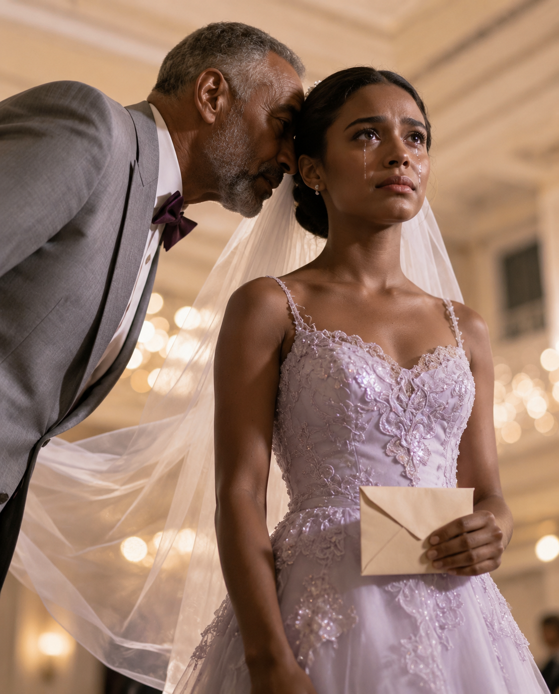 On my wedding night, my father-in-law secretly handed me $1,000 and whispered: ‘If you want to live, run.