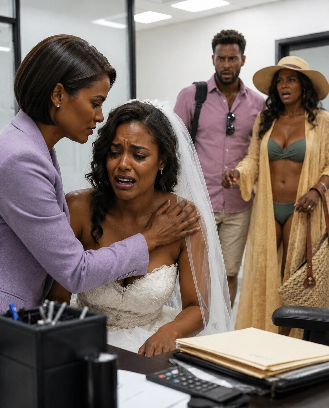 The morning after our wedding, we were packing for a beach getaway when the marriage registration office suddenly called. “We found something suspicious in your husband’s documents,” the woman said. “Come here immediately—and do not tell your husband or the woman claiming to be his mother.”