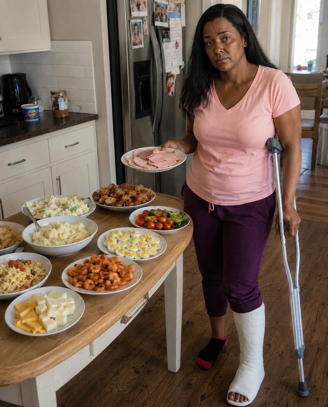 My Husband Made Me Host His 40th Birthday Party While I Had a Broken Leg – Then His Mother Walked in and Made Him Regret It