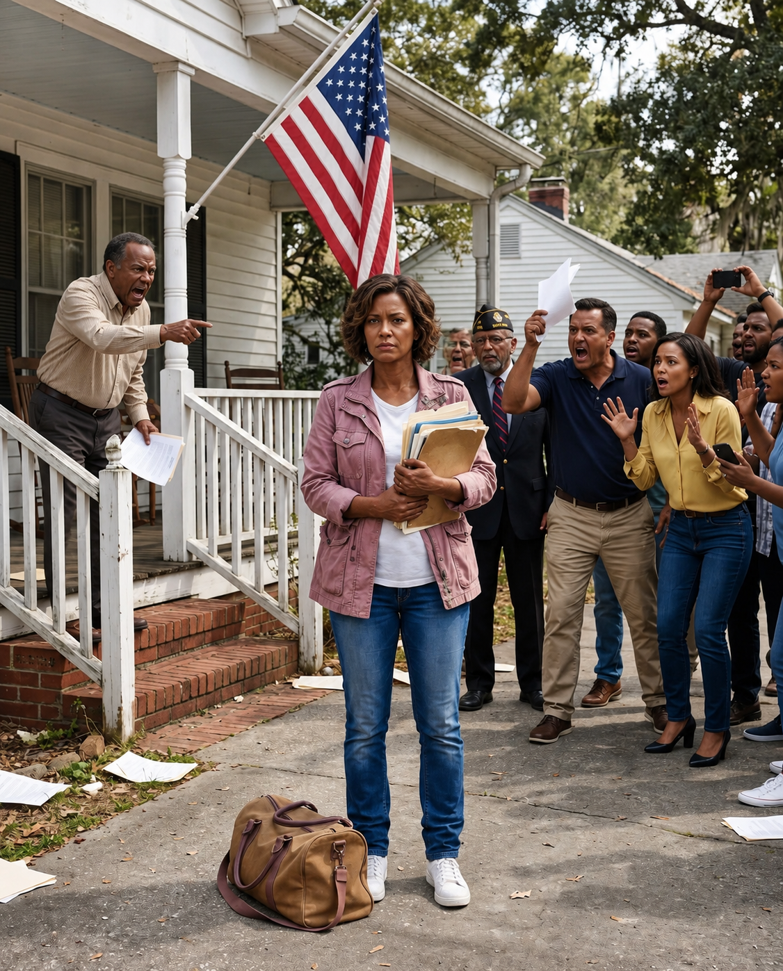For 15 years, I faithfully sent every single paycheck home to pay off our family mortgage. Instead of gratitude, my father secretly stripped my name from the property deeds and forced me to live in a filthy, rundown shed, bitterly muttering, “You’re not dead yet?” But everything changed the day a passing veteran spotted me, stood at attention, and saluted: “Sir, Colonel!”