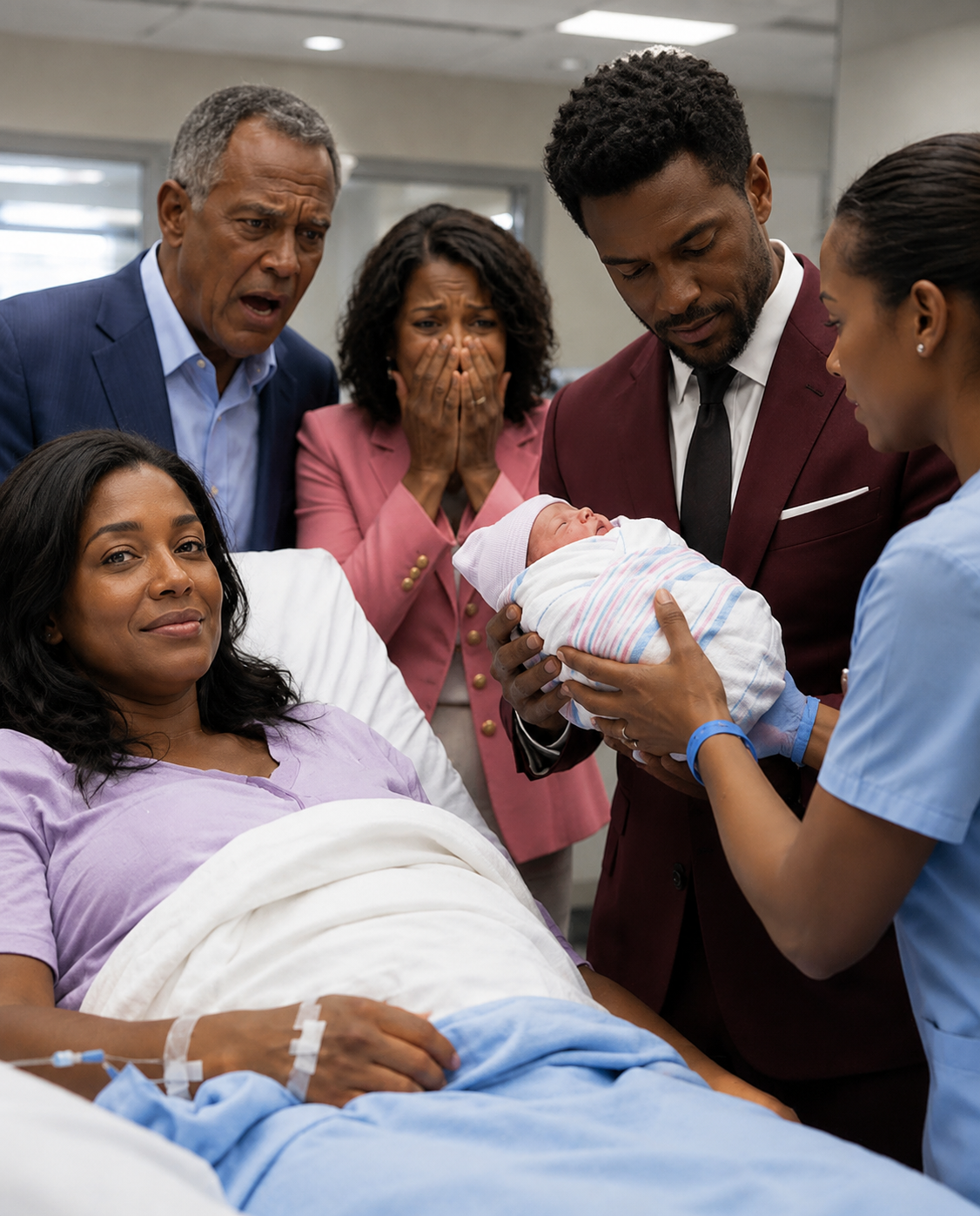 The moment the nurse carried my newborn into recovery, my mother recoiled. “We will never acknowledge a fatherless child,” she said. My father folded his arms. “And we will never hold that baby.”