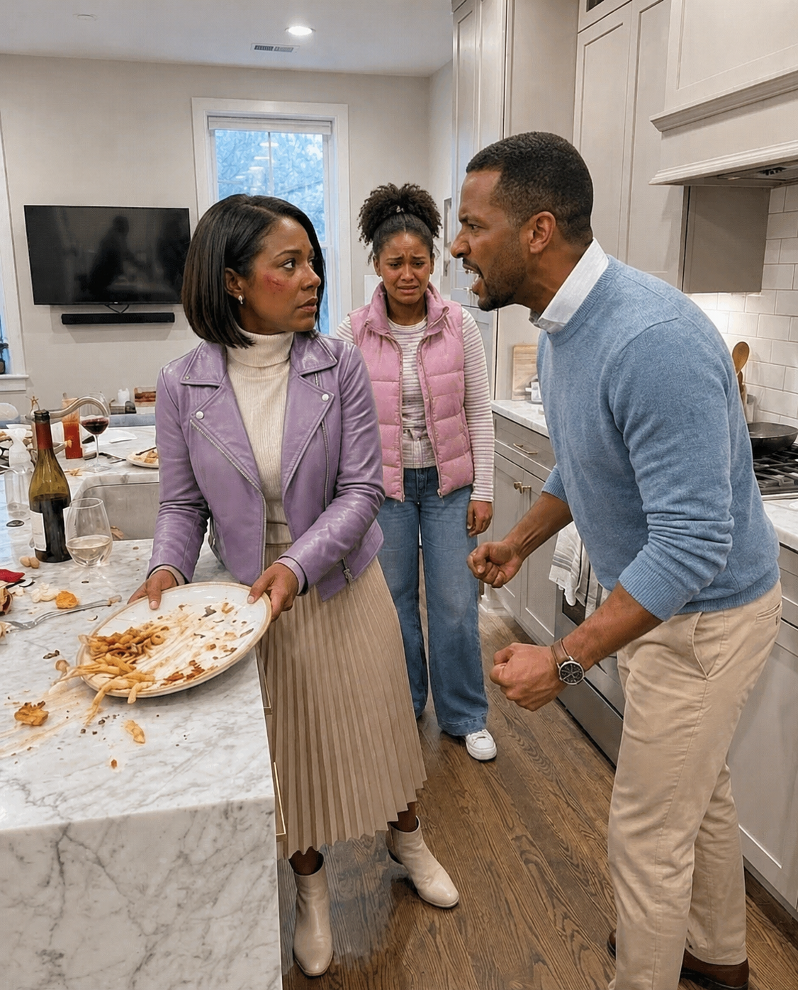 Only three days after our wedding, I refused to carry dinner to my sister-in-law while she remained glued to the television. My husband immediately lost his temper, shouted at me, and struck me across the face.