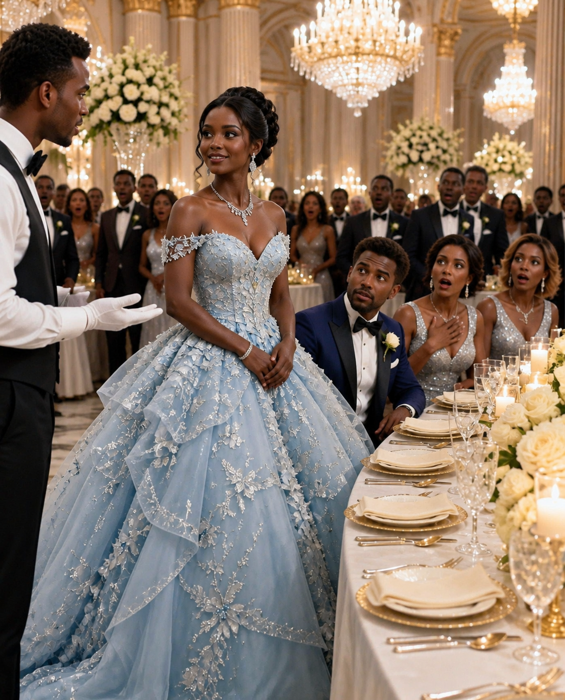 My Husband Said I Was Too Poor for His Family Wedding Table… Then the Waiter Called Me “Ma’am”