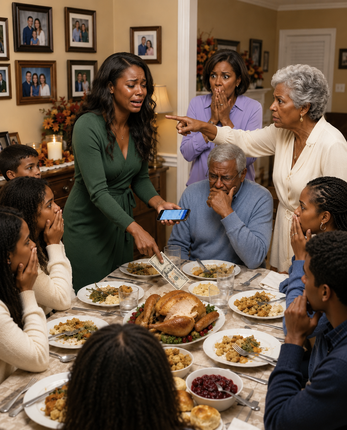 At Thanksgiving, Mom Hum!liated Me Before 17 Relatives: “Your Sister Married a Surgeon. You Clean Toilets.” Dad Even Offered Me $50 for a Mop—Until My 82-Year-Old Grandma Put Down Her Fork and Asked One Question That Left the Entire Table Speechless.