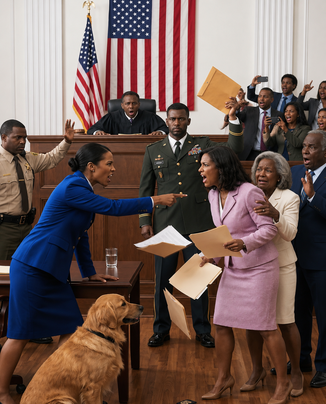 My sister shoved the order against my chest, tore off my military insignia, and ground it into the dirt. My mother didn’t even blink, just coldly sneering that my “stray dog” had run off. They thought they had successfully ruined me to hijack my $900 million empire. I stood there, silently waiting for the court’s final judgment, until a military lawyer caught my eye, smirked, and said, “The Pentagon thanks you for committing treason.”
