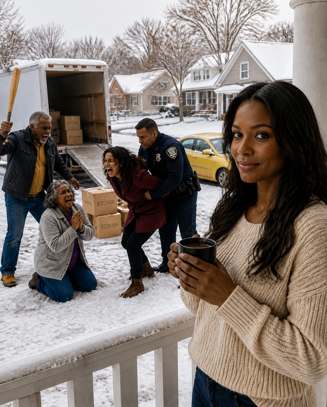 My parents sold their fully paid-off $620,000 house to bail out my sister, then arrived at my lake house with a moving truck just hours before a historic blizzard. “We’re your parents,” my father said. “We don’t need your permission to live here.” I thought it was just another family crisis… until I realized they had brought something far more dangerous to my doorstep.