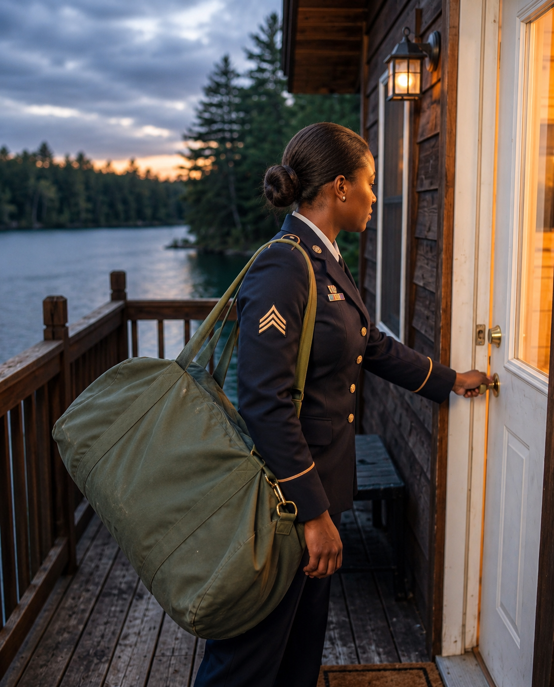 I inherited a cabin while my sister got a Nashville apartment. When she mocked me: “Fits you perfectly, you stinking woman!” and told me to stay away, I decided to spend the night at the cabin… When I got there, I froze in place at what I saw…