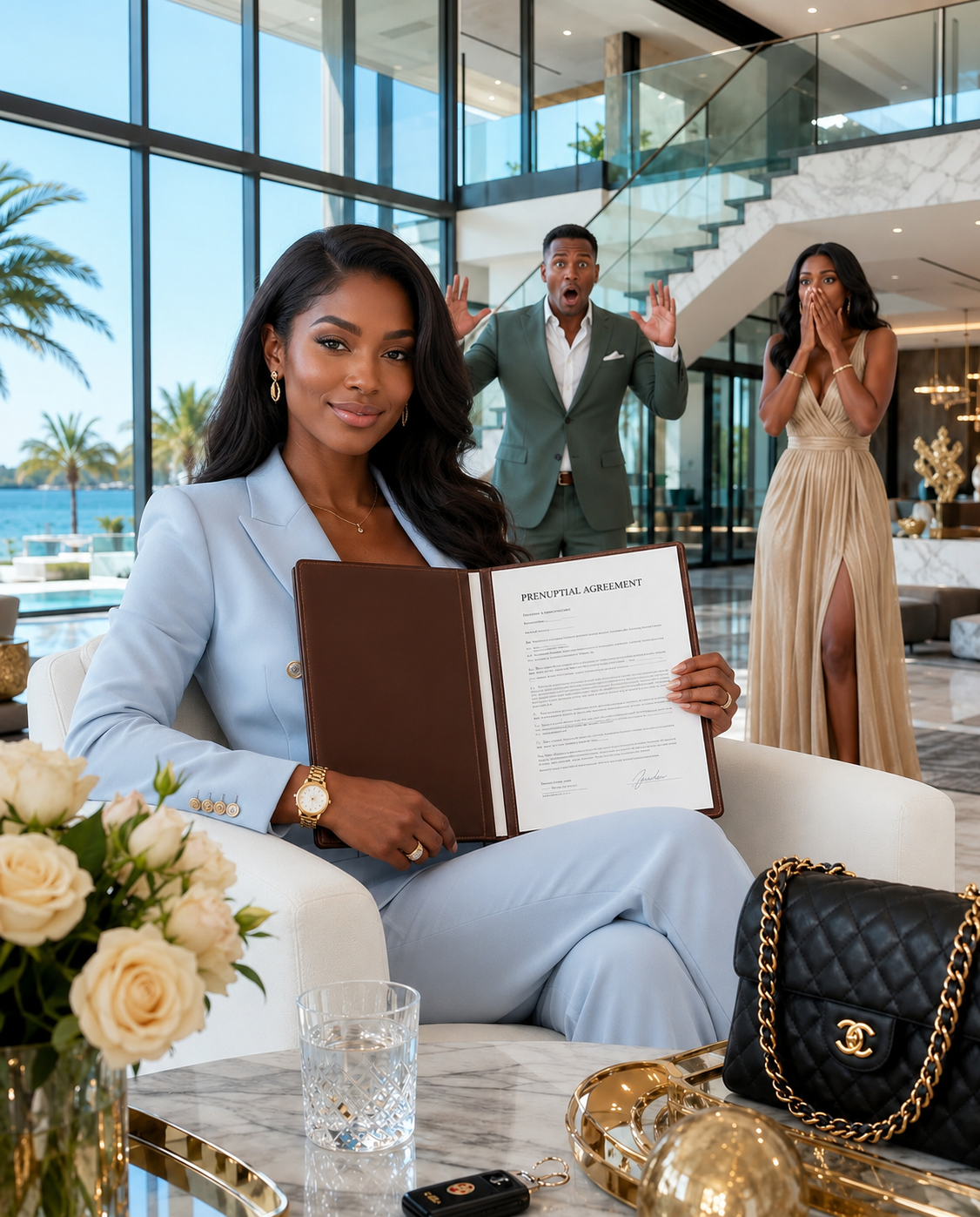 My husband called while I was in the middle of a major presentation and casually told me he had inherited millions. Then he laughed, told me to pack my bags, leave “his” house, and sign the divorce papers he had left on the kitchen counter
