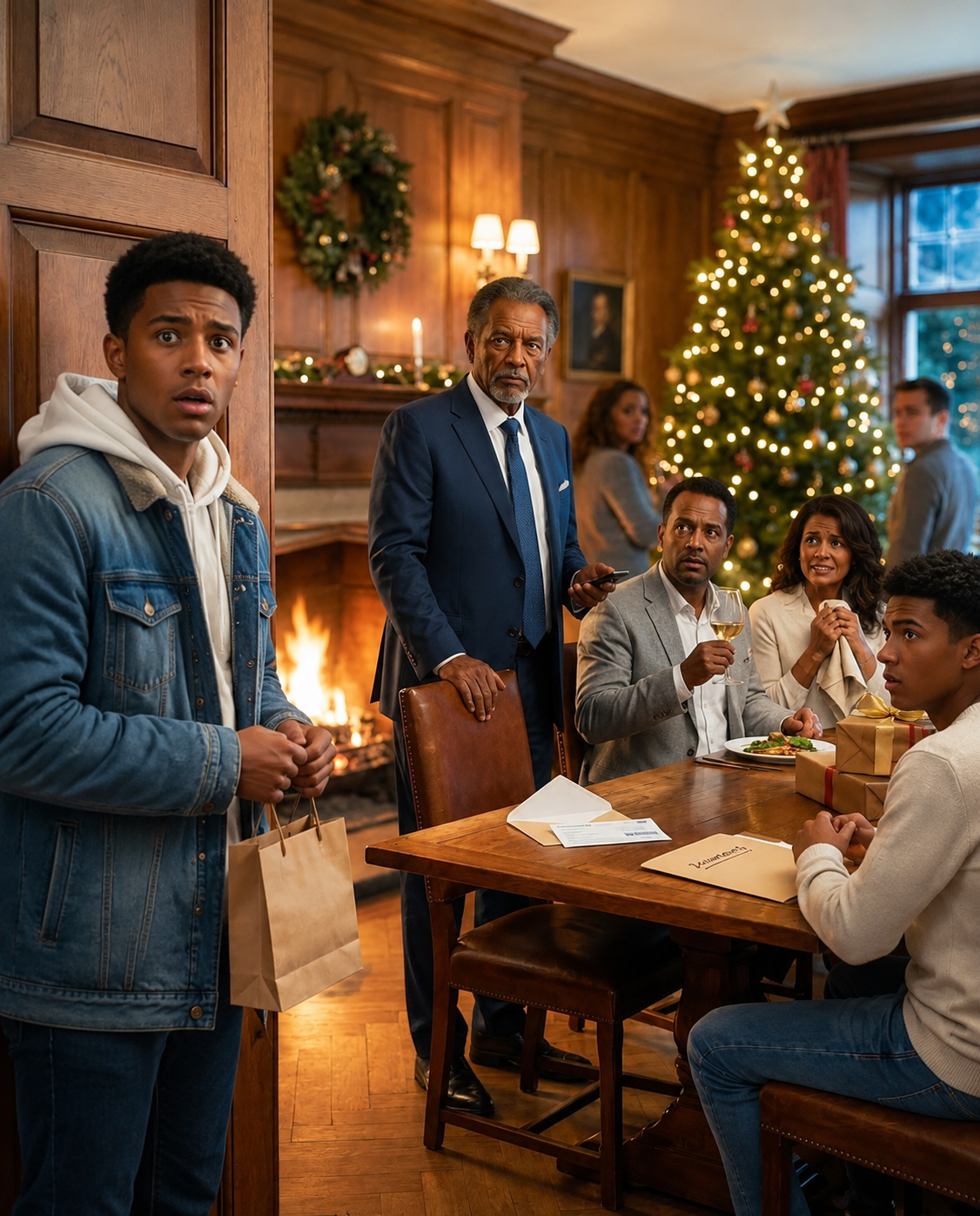 I Grew Up Invisible in My Own Family—Until Christmas Eve, When My Billionaire Grandpa Walked Into “My Parents’ New House” and Asked One Question That Exposed the Money They’d Been Stealing From Me for Years
