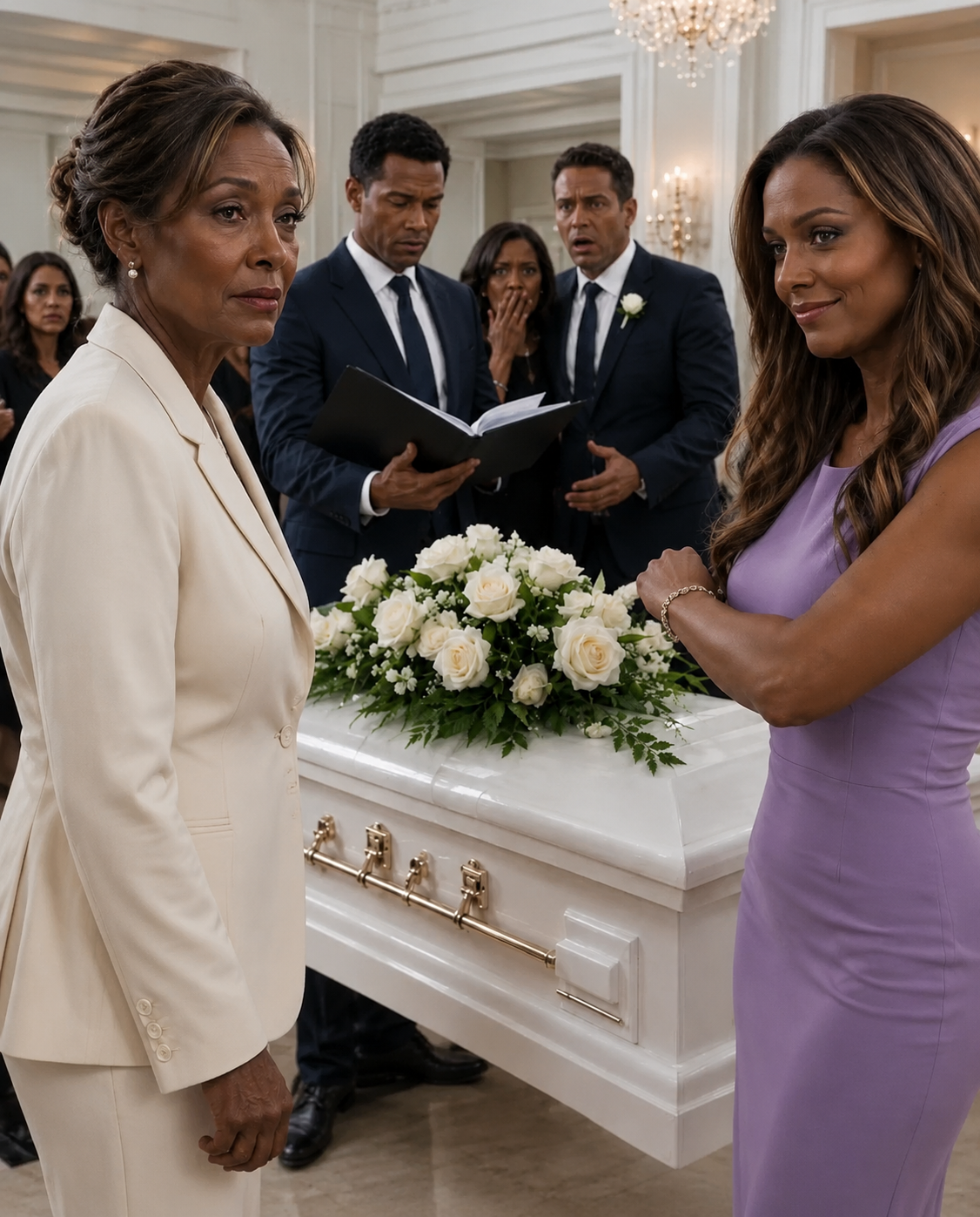 At my daughter’s funeral, my son-in-law’s mistress approached me, put on my daughter’s bracelet, and whispered, “I’ve won.”