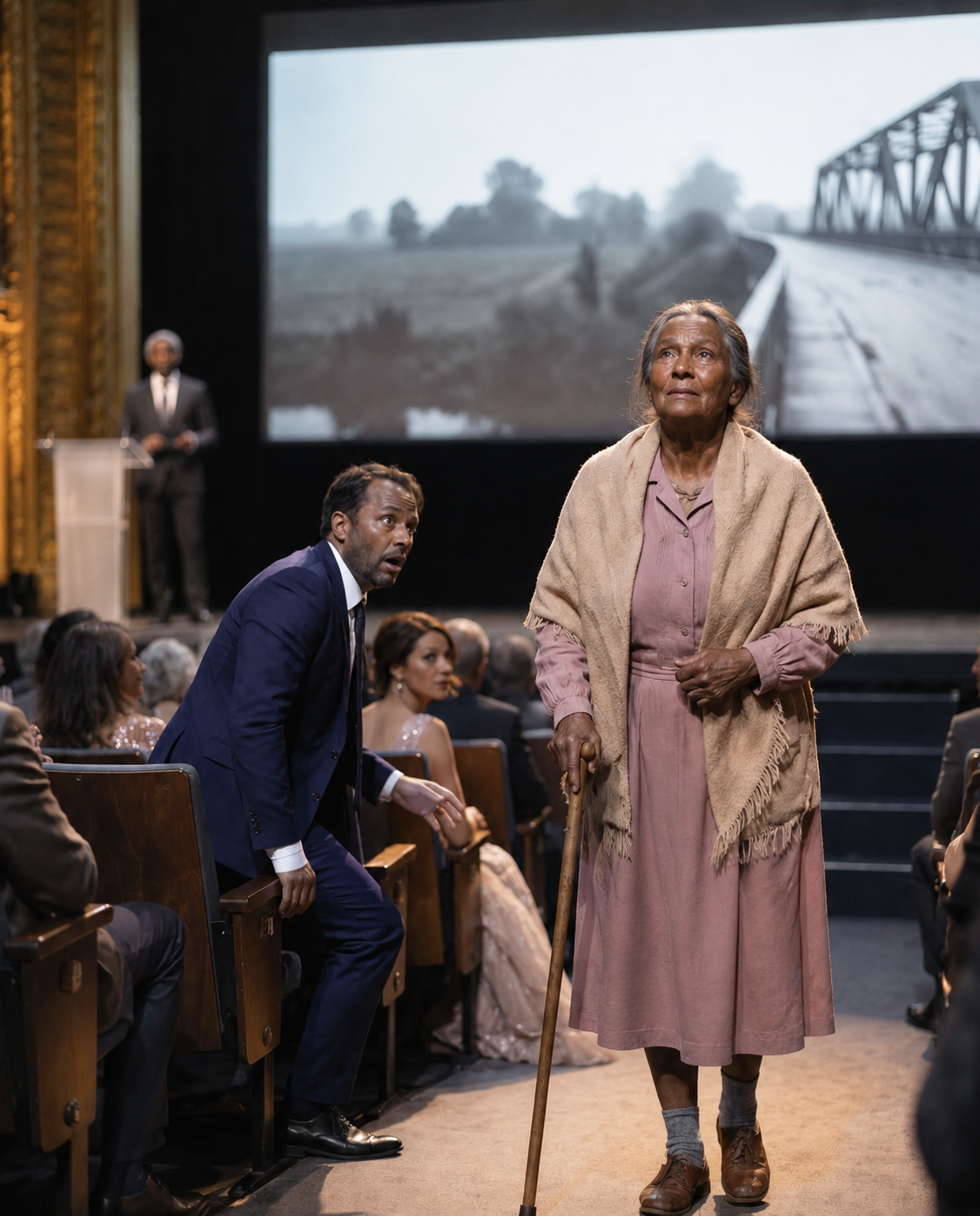 She Sold Her Only Land for Her Son’s Future — Then Slept Under a Bridge Until the Day the Whole Auditorium Stood Up