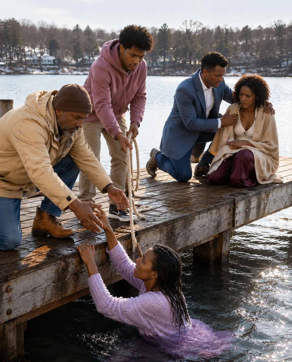 While I Fought To Stay Alive, My Husband Carried Another Woman To Safety. Strangers Pulled Me Out Of The Lake. Strangers Called For Help. Strangers Tried To Save The Daughter I Was Carrying. The One Person Who Should Have Been There Chose Someone Else.