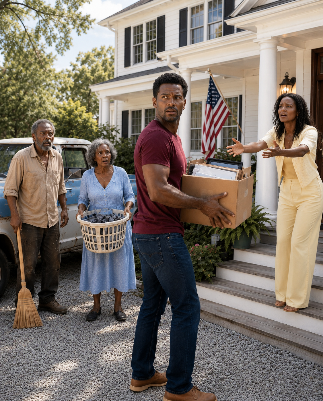 I Worked 80-hour Weeks To Buy My Parents A Farmhouse In Cash. Six Years Later, I Came Home And Found Them Living Like Servants In The House I Gave Them…