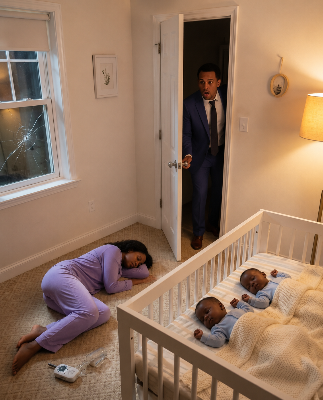The Night I Came Home to a Silent House and Found the Woman I Hired to Clean My Fl.0.0rs Bleeding Next to My Children’s Cribs…