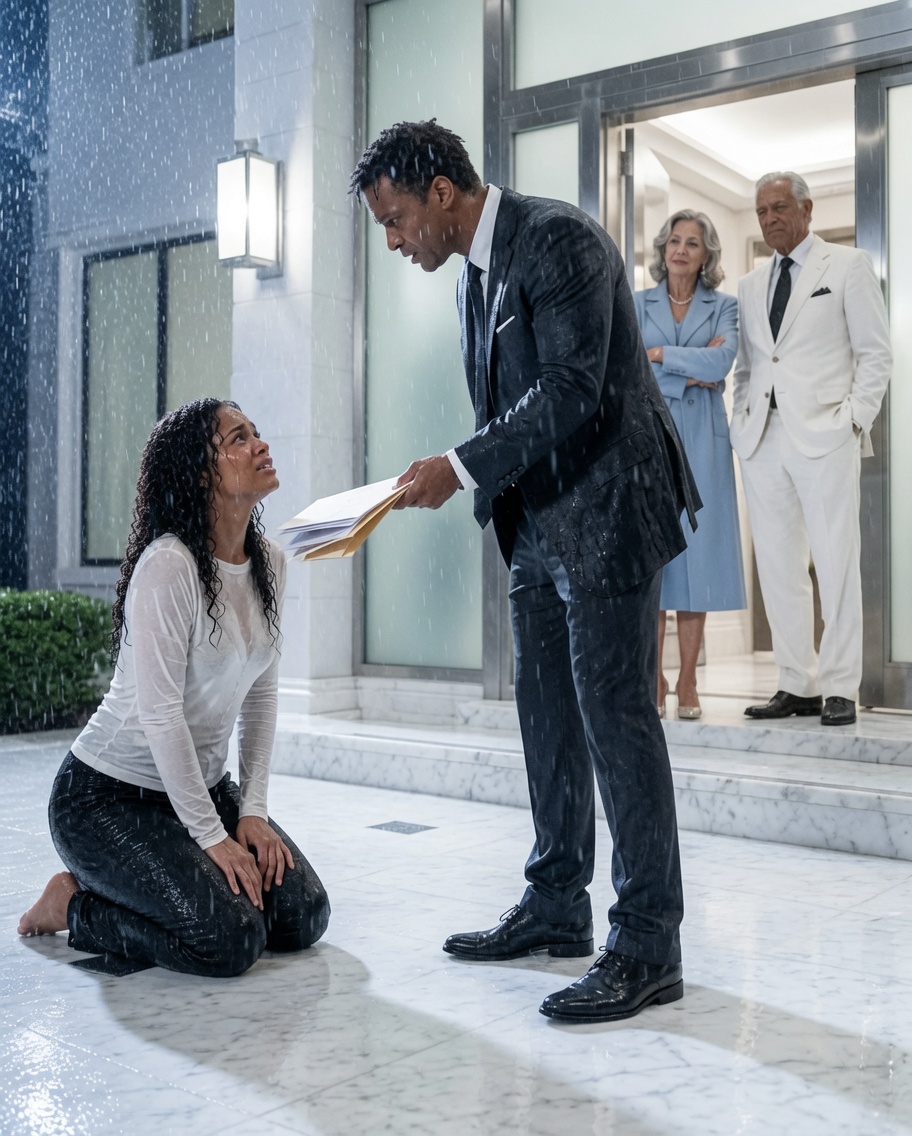 I found my daughter kneeling in the rain, her husband punishing her because she refused to sign her inheritance over to his family.