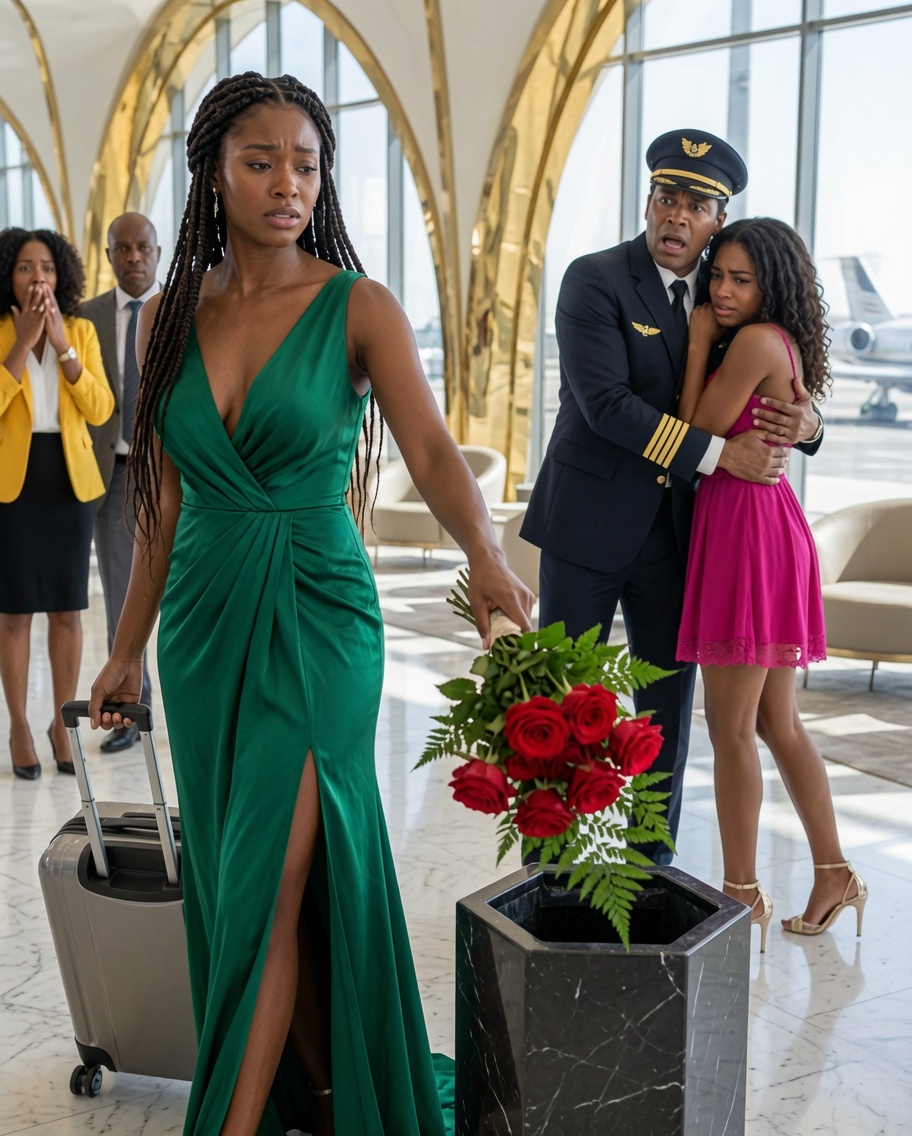 She waited five years for him with sunflowers… but upon seeing another woman embracing her husband, she made a call that left her entire family in ruins.
