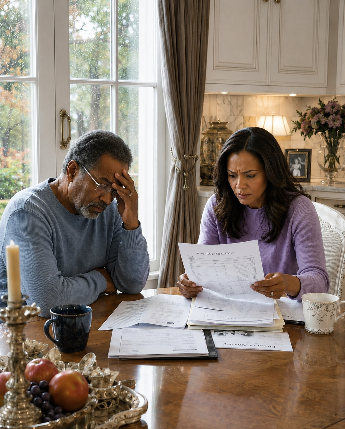 My Father-In-Law Whispered “Don’t Tell Them” Before Secretly Handing Me A Folder Filled With Missing Money, Forged Signatures, And Financial Transfers Nobody Else Was Supposed To See. Hours Later, I Realized His Dementia Wasn’t The Family Tragedy Everyone Believed…