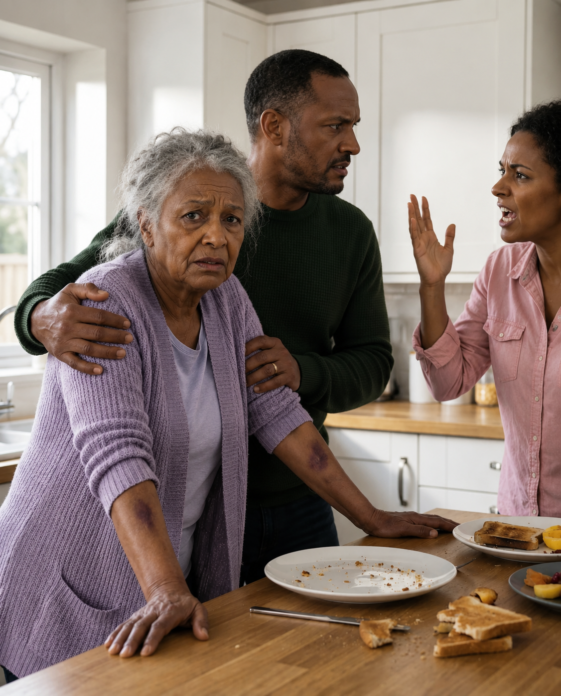He Walked Into The Kitchen And Found His Fiancée Standing Over His Mother — And When His Mother Whispered, “It’s Nothing, Really. I Just Lost My Balance,” Julian Realized How Much She Had Been Hiding, And That One Moment Was About To End His Engagement And Rewrite Everything He Believed About Love And Family
