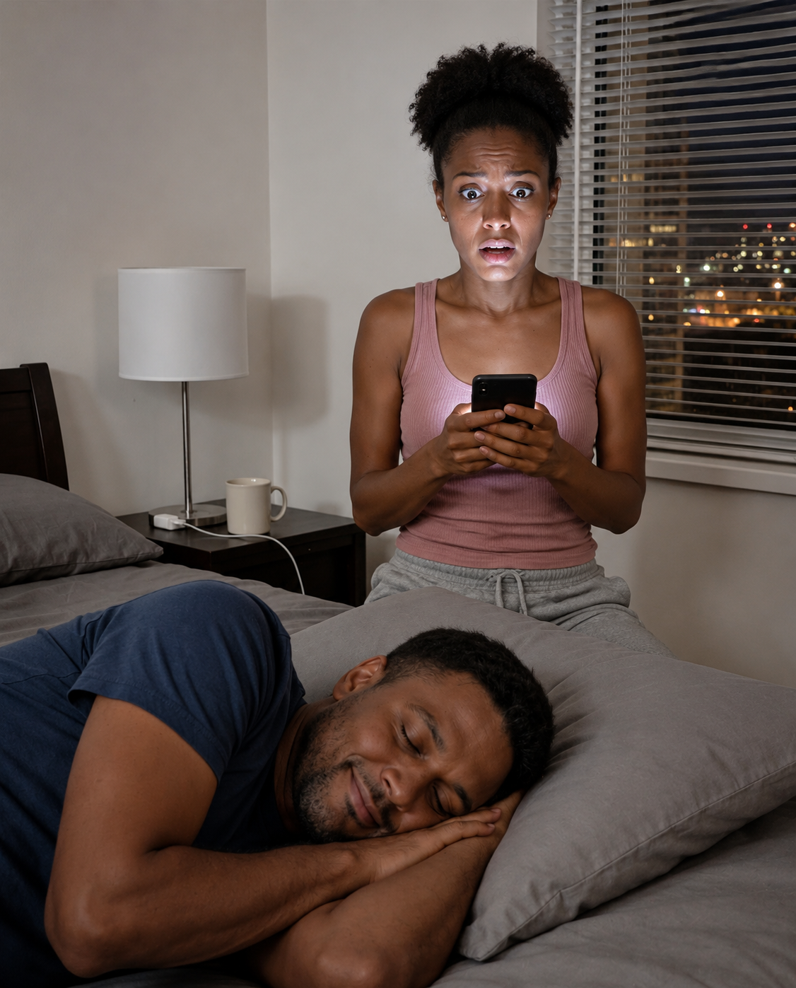 I heard my wife give my PIN to her mom believing I was asleep. Take it all. Every dollar. More than $120,000. I didn’t flinch. I didn’t move. I didn’t even open my eyes. I just smiled in the dark; that kind of smile you don’t wear on your face, but feel in your chest—cold and steady, like when something finally clicks into place. Forty minutes later, her phone vibrated. He knows everything. Something is happening. And then she went completely silent.