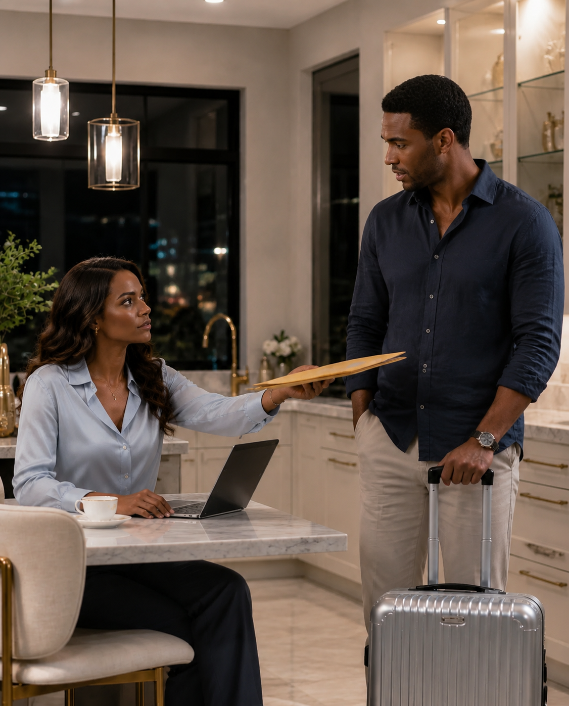 My Husband Came Home Thinking He Could Hide A 15-Day Trip With His Mistress Behind A Smooth Lie… But The Sun On His Skin And The Bracelet On His Wrist Told Me Everything. That Night, I Didn’t Make A Scene— I Opened The Data And Ended Every Lie.