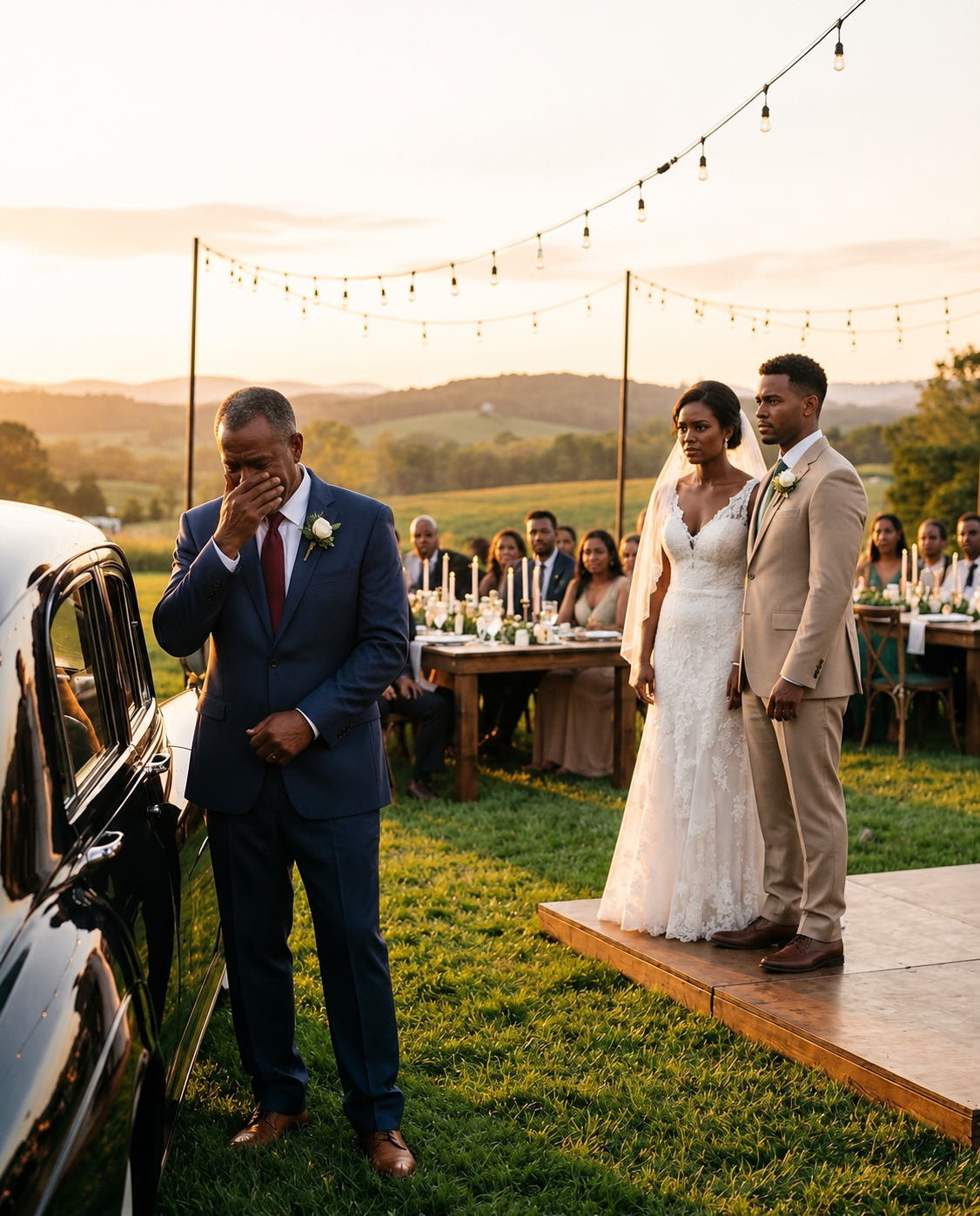 I went to my ex-wife’s wedding to laugh at her for marrying a “poor laborer”… but when I saw the groom, I broke down crying.