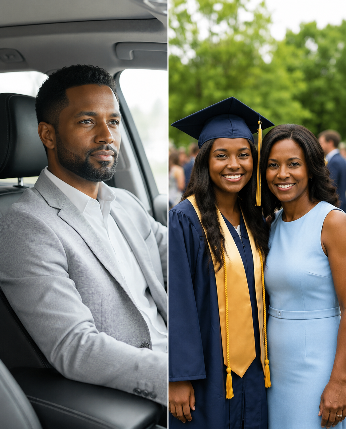 A Wealthy Man Saw His Former Housekeeper at a Graduation After 18 Years — But When He Looked at the Young Woman Beside Her, His World Stopped, and a Long-Buried Secret Finally Rose to the Surface