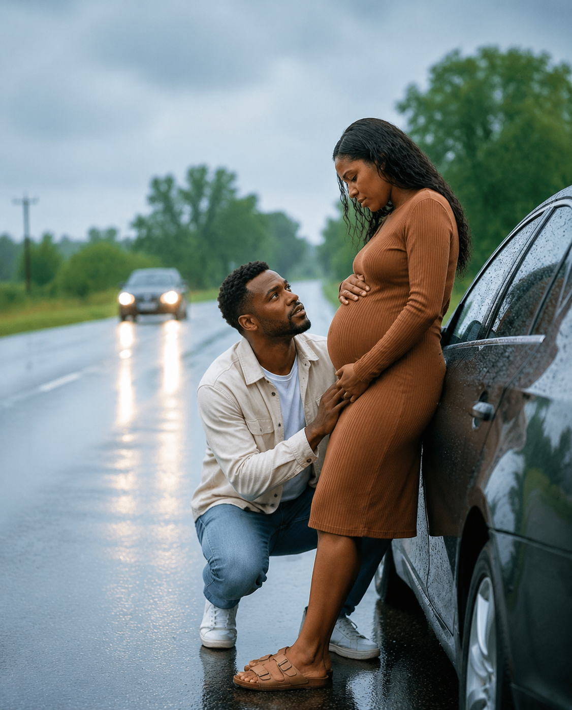 Single Dad Got Fired for Being 27 Minutes Late—He Didn’t Know the Pregnant Stranger on Route 9 Was the CEO Holding His Future in Her Purse