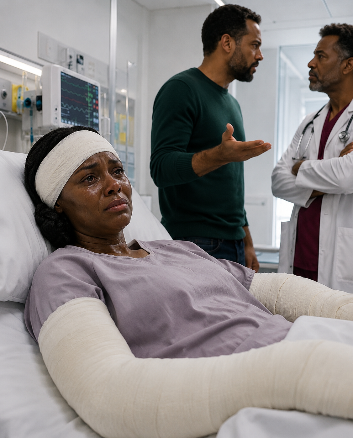 “If she doesn’t make it through emergency surgery, let me know. Otherwise, don’t waste my time,” my husband said to the doctor without a hint of emotion.
