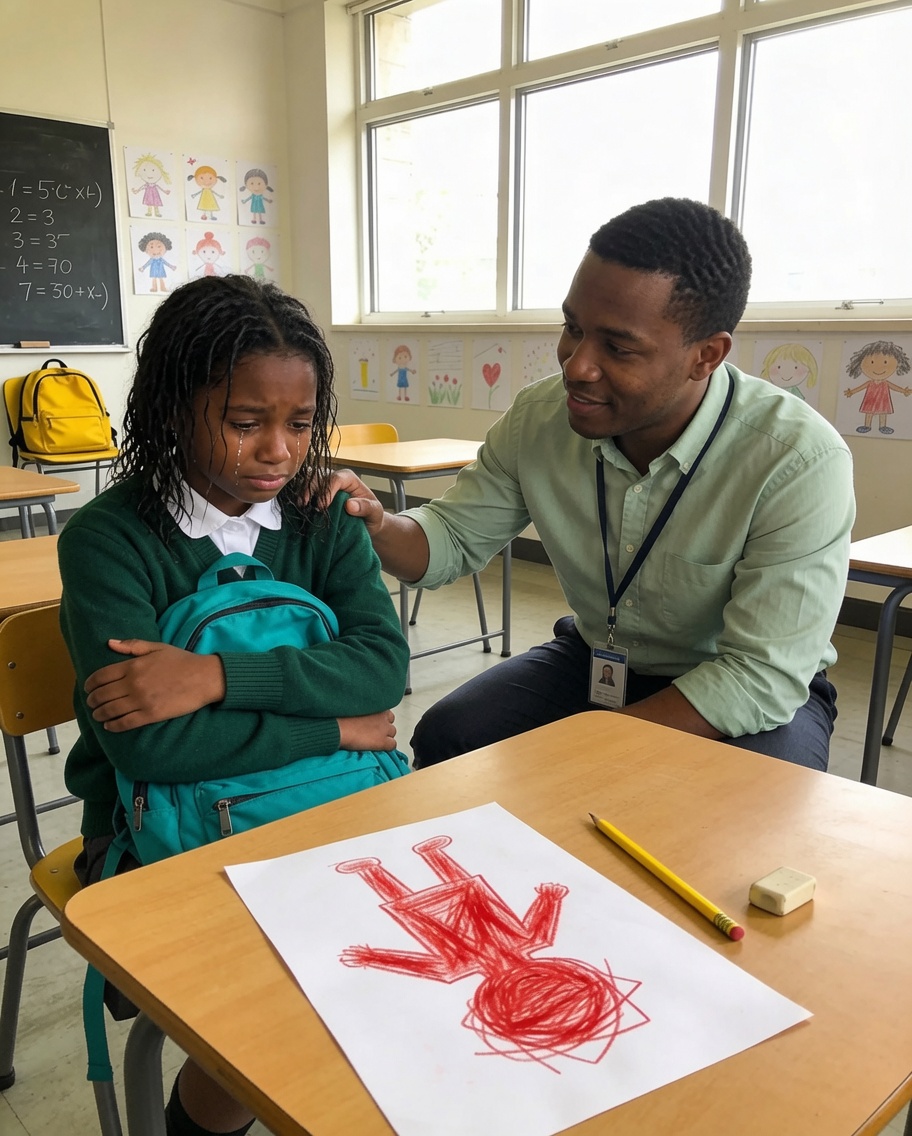 A Six-Year-Old Girl Walked Into Class Unable to Sit Down and Whispered, “It Hurts”… But the School Tried to Silence Everything to Protect Its Reputation