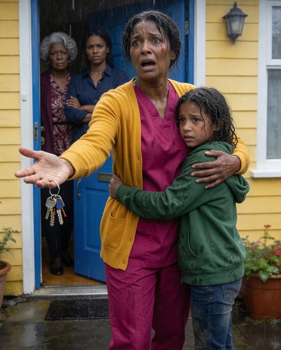 My 11-year-old daughter arrived home soaking wet and her key wouldn’t work; my own mother told her, “You don’t live here anymore”… three days later, a letter changed everything