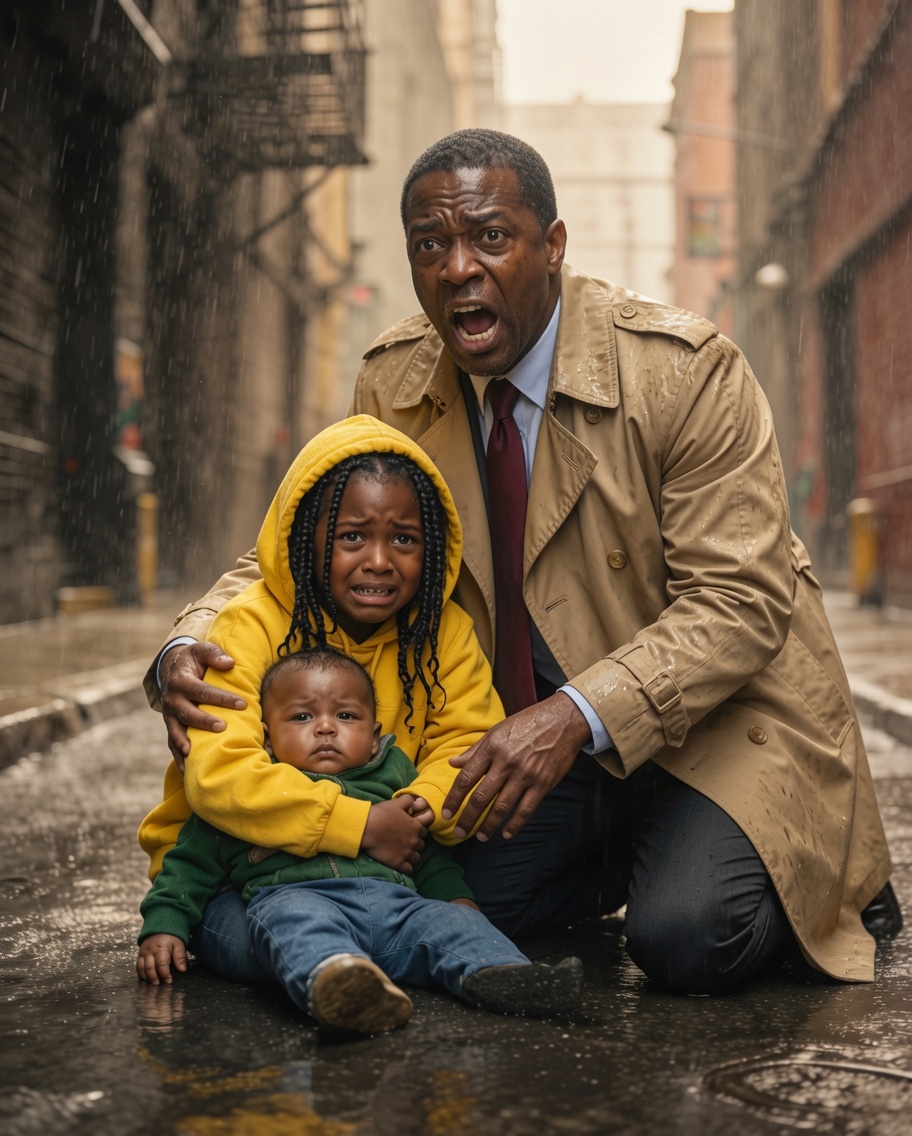 “Sir… will you help me ʙᴜ:ʀʏ my little brother? I don’t have any money… but I swear when I grow up, I’ll pay you back. Please.”… a Little Girl in a Rain-Soaked Alley Begged a Millionaire to Help ʙᴜ:ʀʏ Her “ᴅᴇᴀᴅ” Brother