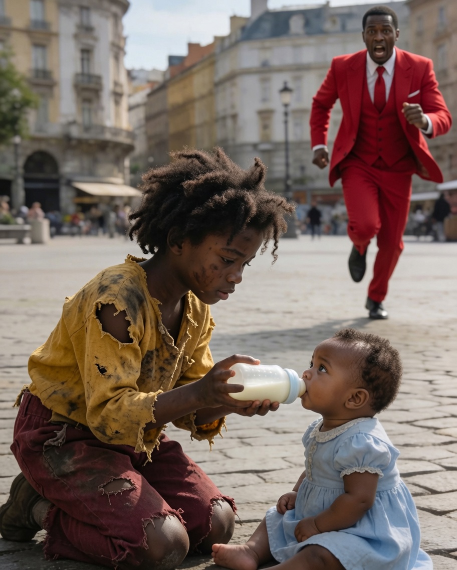 A billionaire’s daughter had never spoken a single word… until a homeless girl gave her a strange golden liquid—and what happened next defied every explanation.