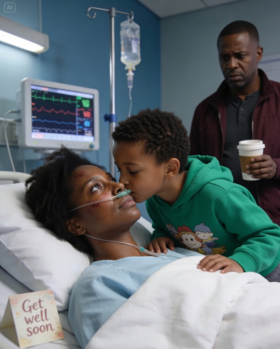 I woke up from the coma and heard my son whisper, “Don’t open your eyes”… my husband and my own sister were waiting for me to d!e so they could take everything.