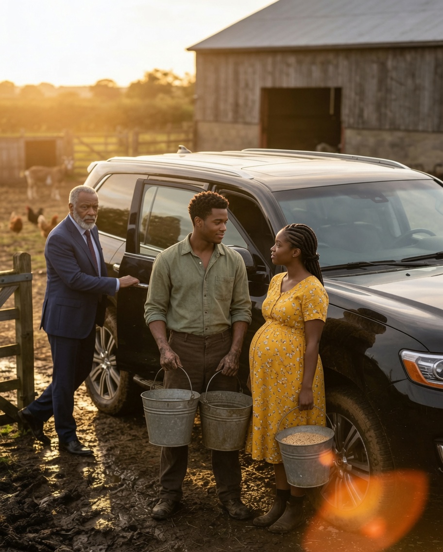 My father cut off every penny of support and sent me to a poor farm to “cure” my laziness. Three months later, he came back to check on me—but the farmer’s daughter was pregnant with my child. What my father decided next was the last thing I expected.