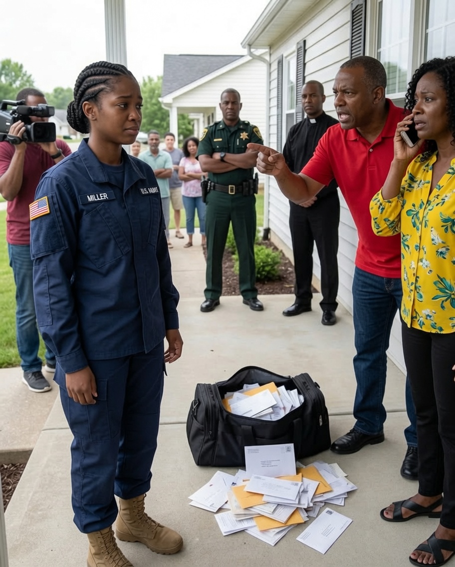 “For 4 Years, My Parents Told Neighbors, Teachers, And Even Our Pastor That I Was In Prison. “She Made Terrible Choices,” Mom Would Say With A Sigh. I Was Actually Overseas On A Military Deployment. When I Came Home In Uniform, The Mailman — Who’d Been Forwarding My Letters — Called The Local News. The Whole Town Showed Up. My Parents Locked Their…”