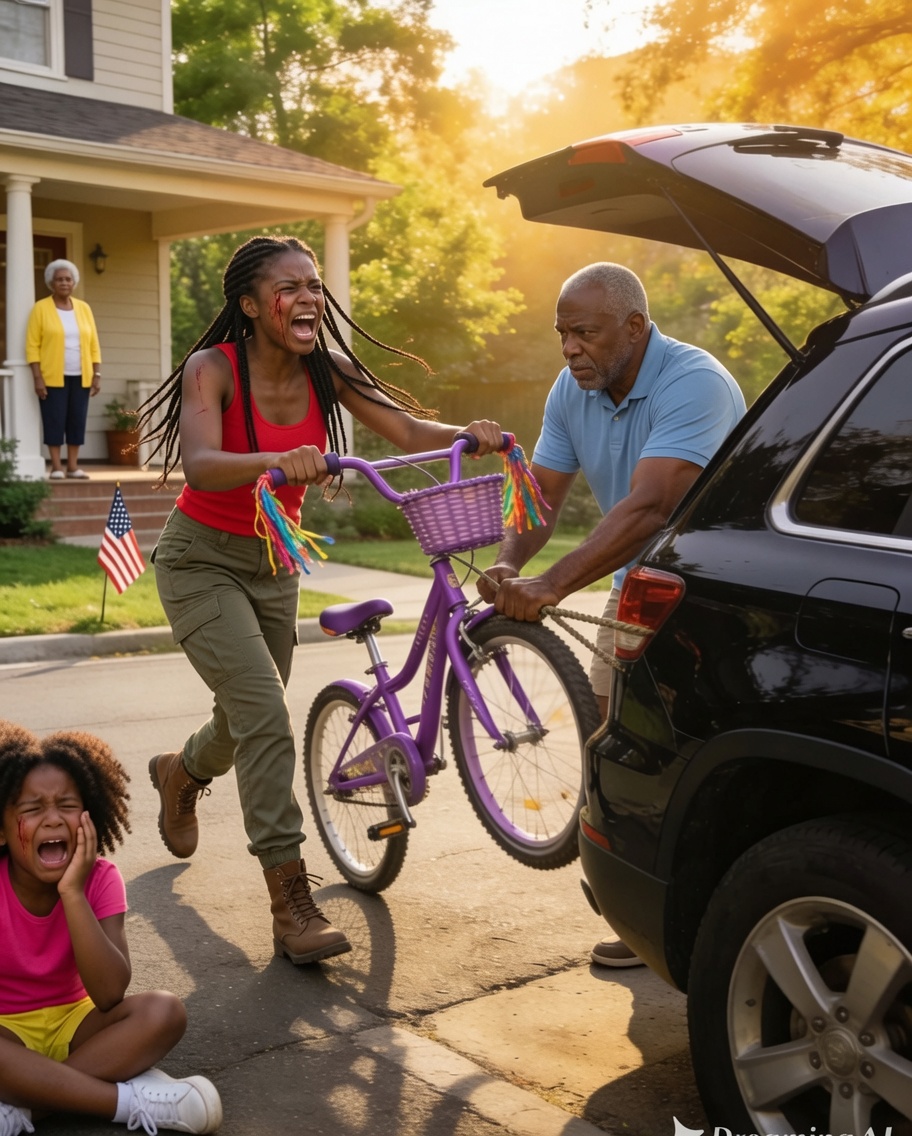 I Bought My Daughter A Bicycle With My First Bonus. Dad Slapped Her, Took It And Gave It To My Nephew: “Trash Don’t Deserve Good Things.” They Didn’t Expect Me To Make Them Beg For Mercy….