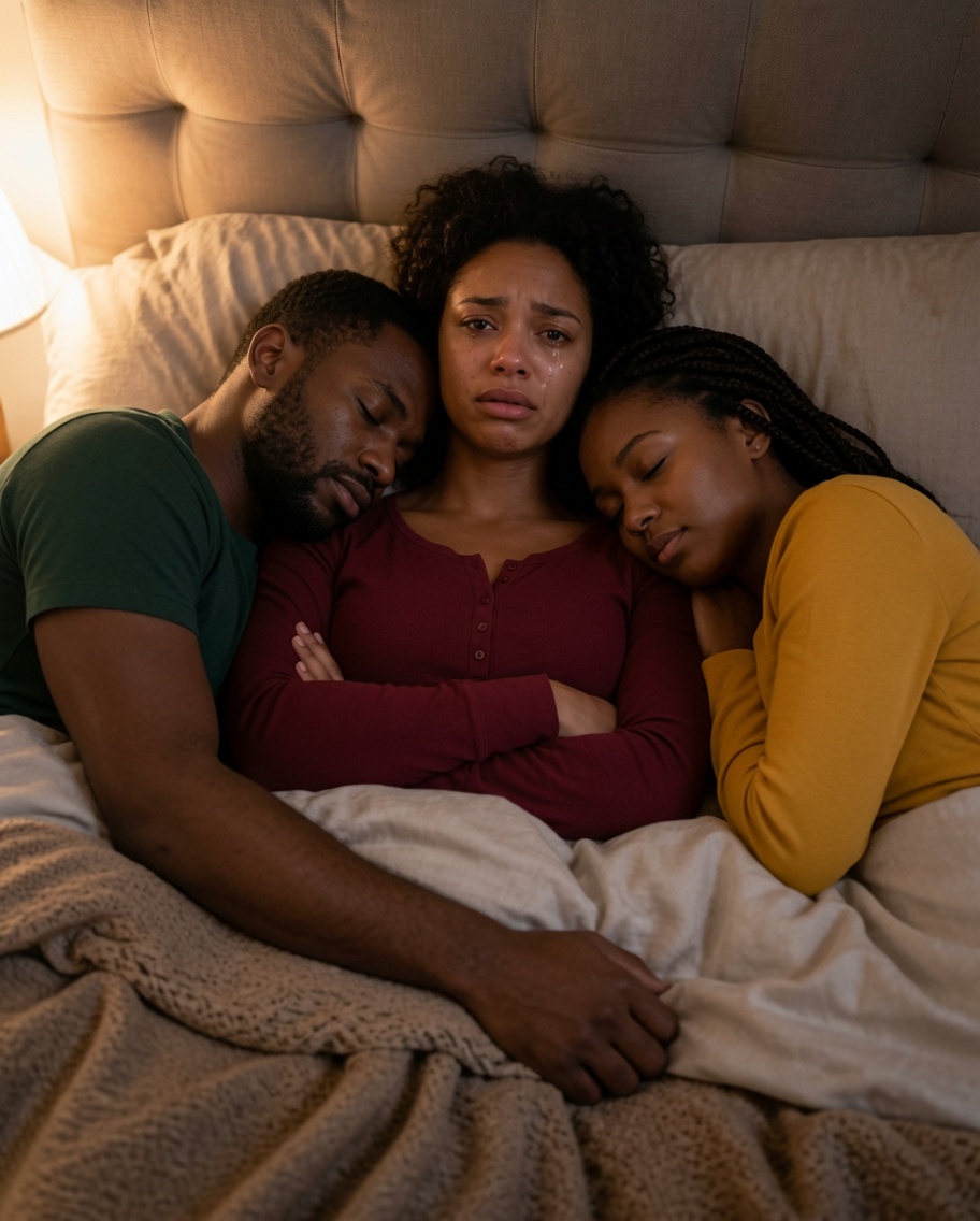 My Brother’s Wife Slept Between My Husband and Me Every Night… Then One Click in the Dark Exposed a Secret That Froze the Whole Family