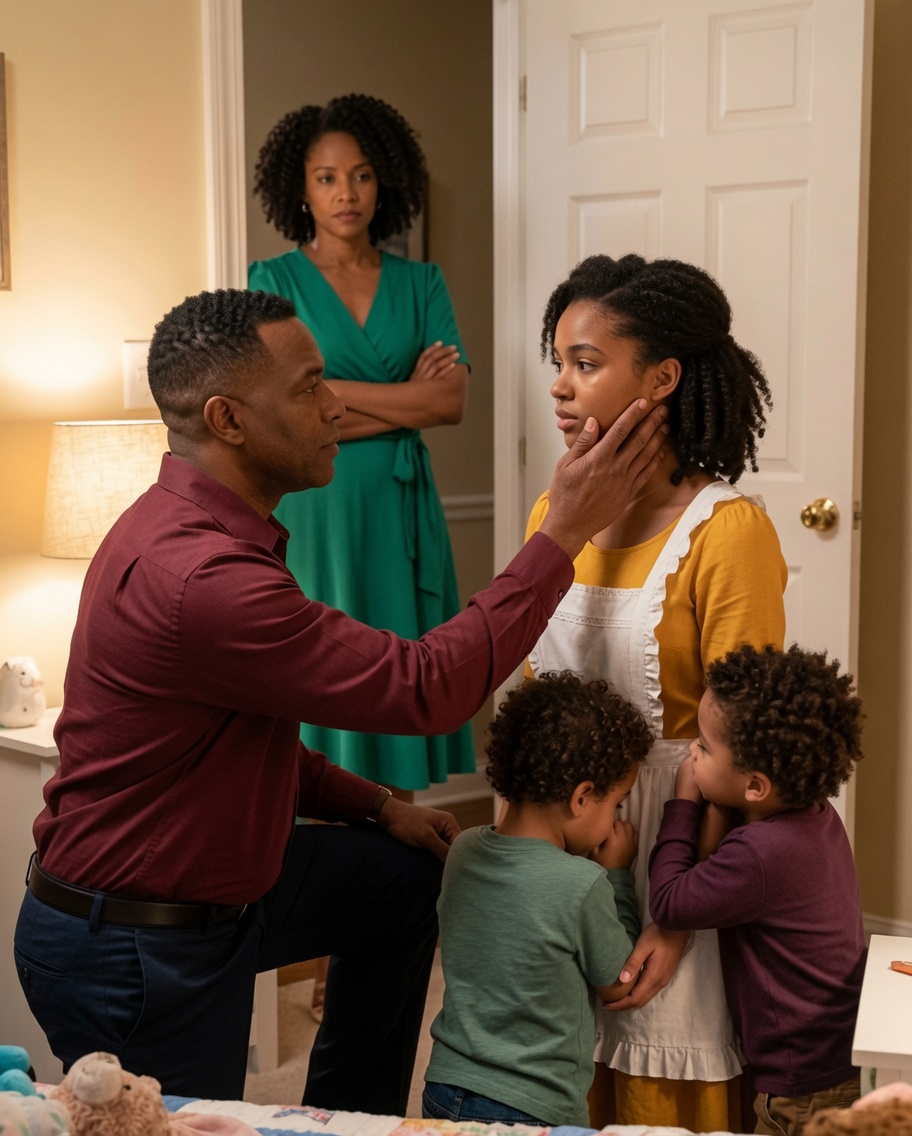 The Millionaire Pretended to Be Blind to Test His Fiancée and Twin Sons… Until the Housekeeper Did Something That Changed Everything