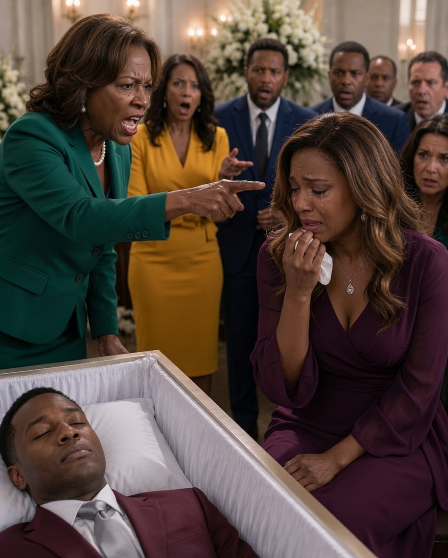 At my husband’s funeral, my mother-in-law looked me straight in the eye and coldly said, “It’s better for him to d:ie now than to live with the humiliation she brought upon him.”
