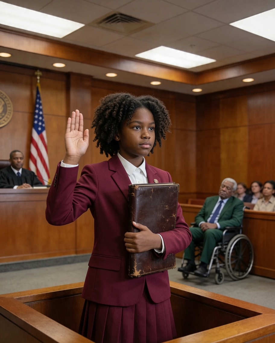 “I Have Proof!” — A Little Girl Shouted In Court, Defending A Billionaire… And What Followed Left The Judge Stunned