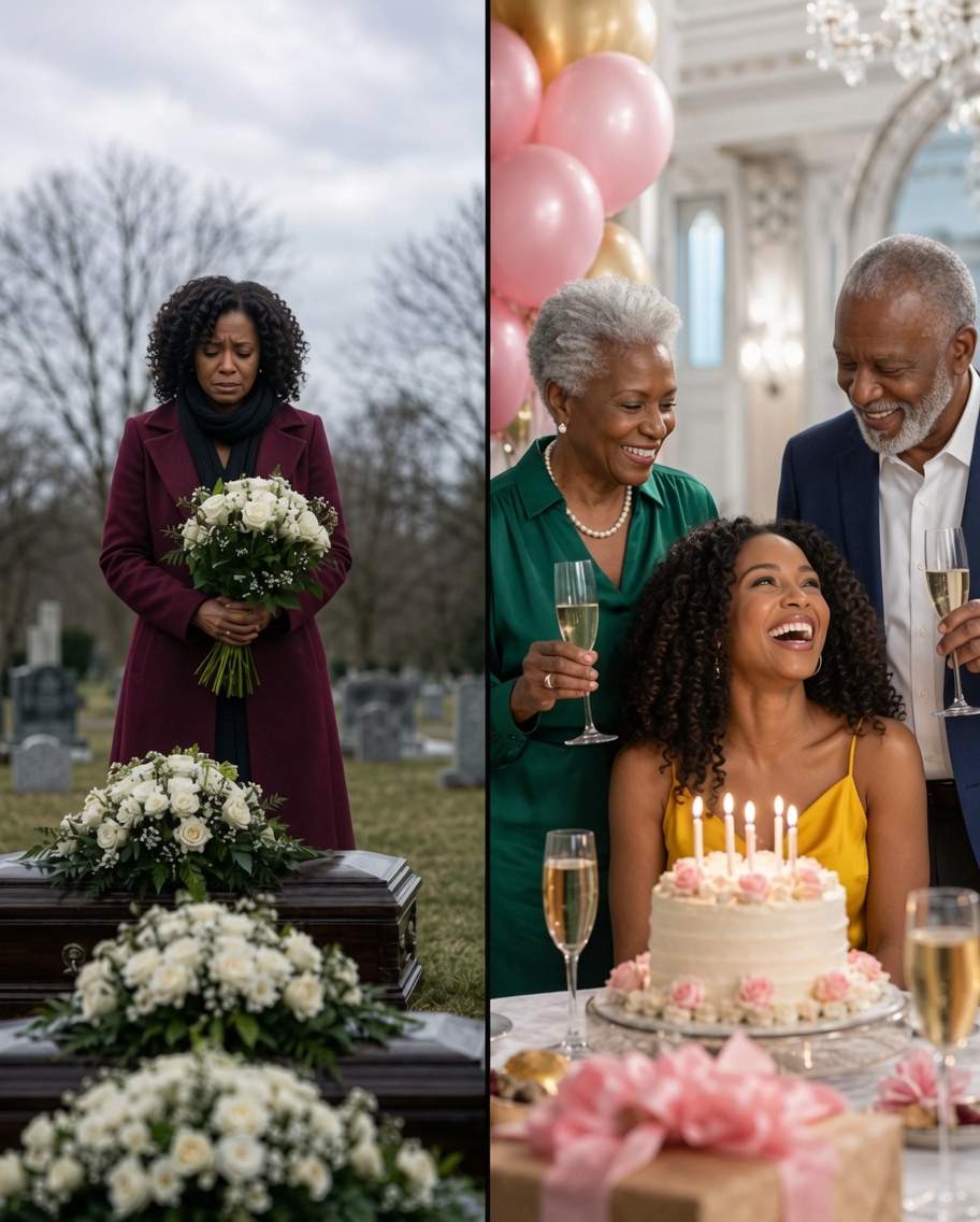 After a drunk driver took my husband and both of my children, I stood trembling in the hospital parking lot and called my parents, barely able to keep the phone in my hand. My father listened in silence, then said, “It’s Jessica’s birthday today. We can’t come.”