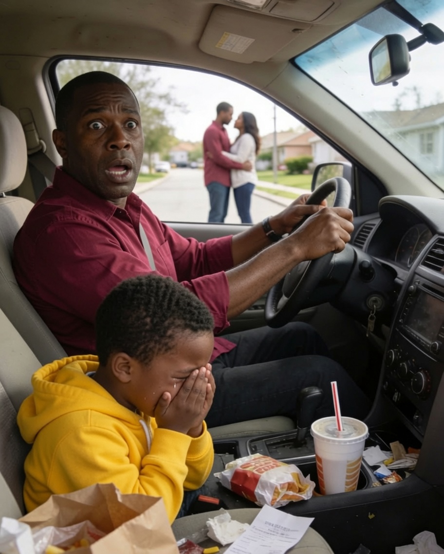 My youngest son told me, “Dad, don’t come home today… Mom’s hiding something from you.”