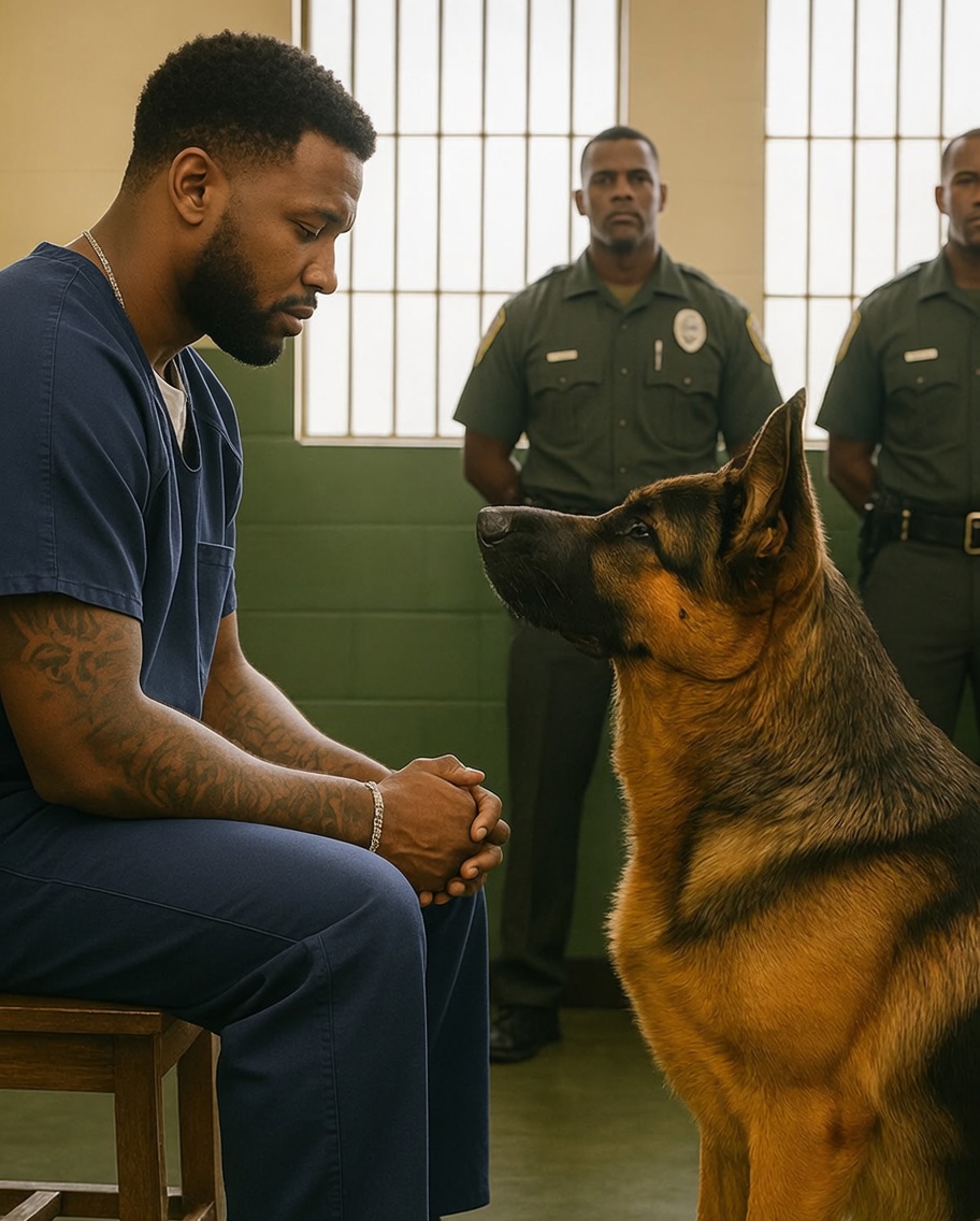 A Prisoner’s Final Wish Was To See His Dog — But When The German Shepherd Broke Free And Rushed Into His Arms Something Strange Happened