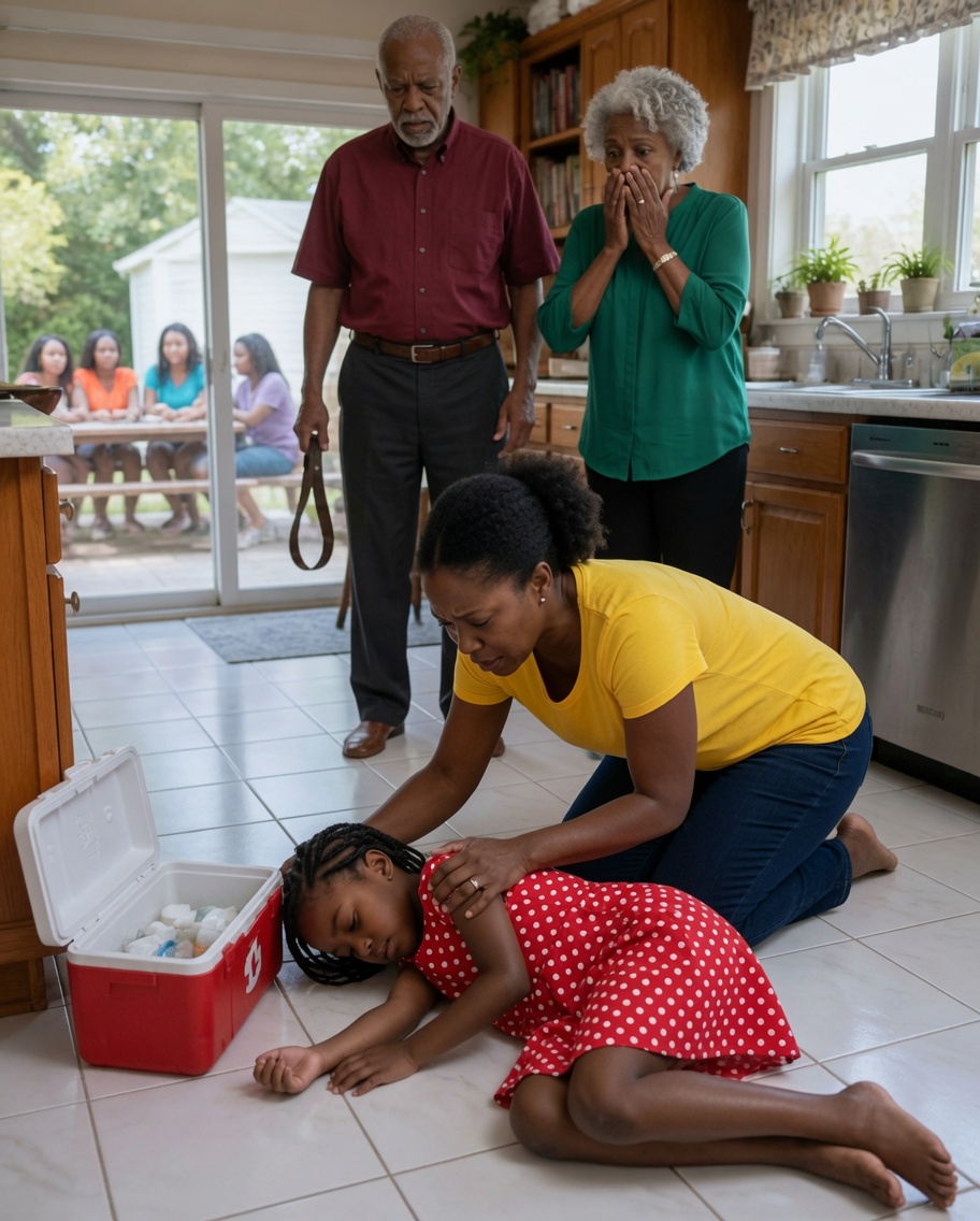 My Father Sn@pped His Belt At My Toddler During His Own Birthday Party—And When My Daughter H!t The Tile Floor Hard Enough To Silence The Music