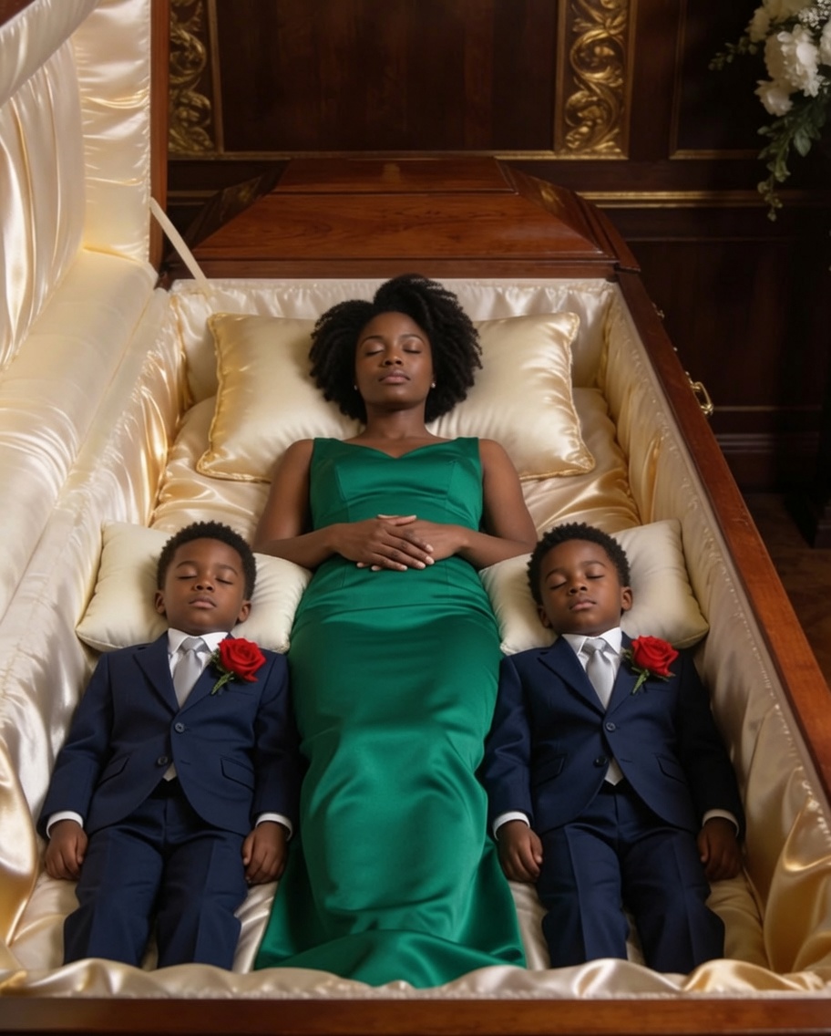 Mom and Twin Boys Drop Dead at Birthday Party—But What Was Found Inside the Coffin Changed Everything!