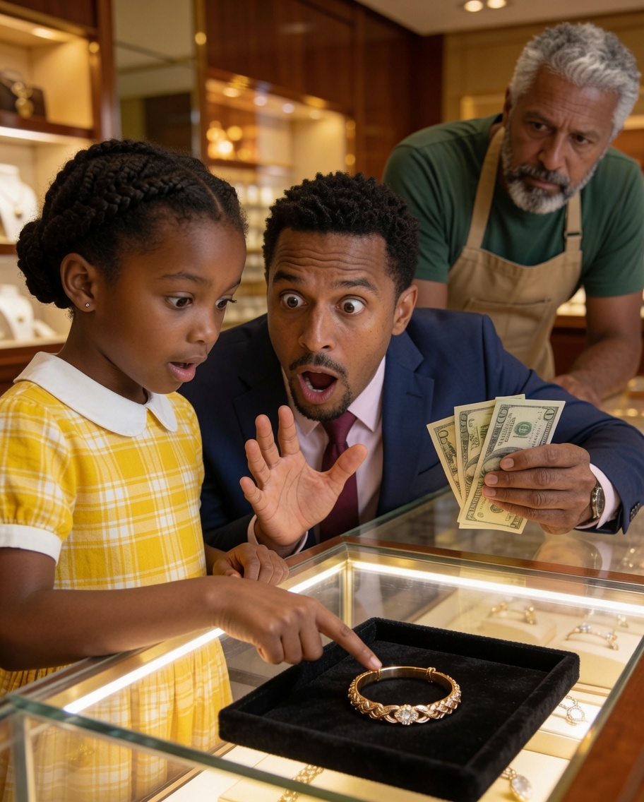 A little girl offered $50 to buy back a bracelet—and what she said changed a billionaire’s life forever…
