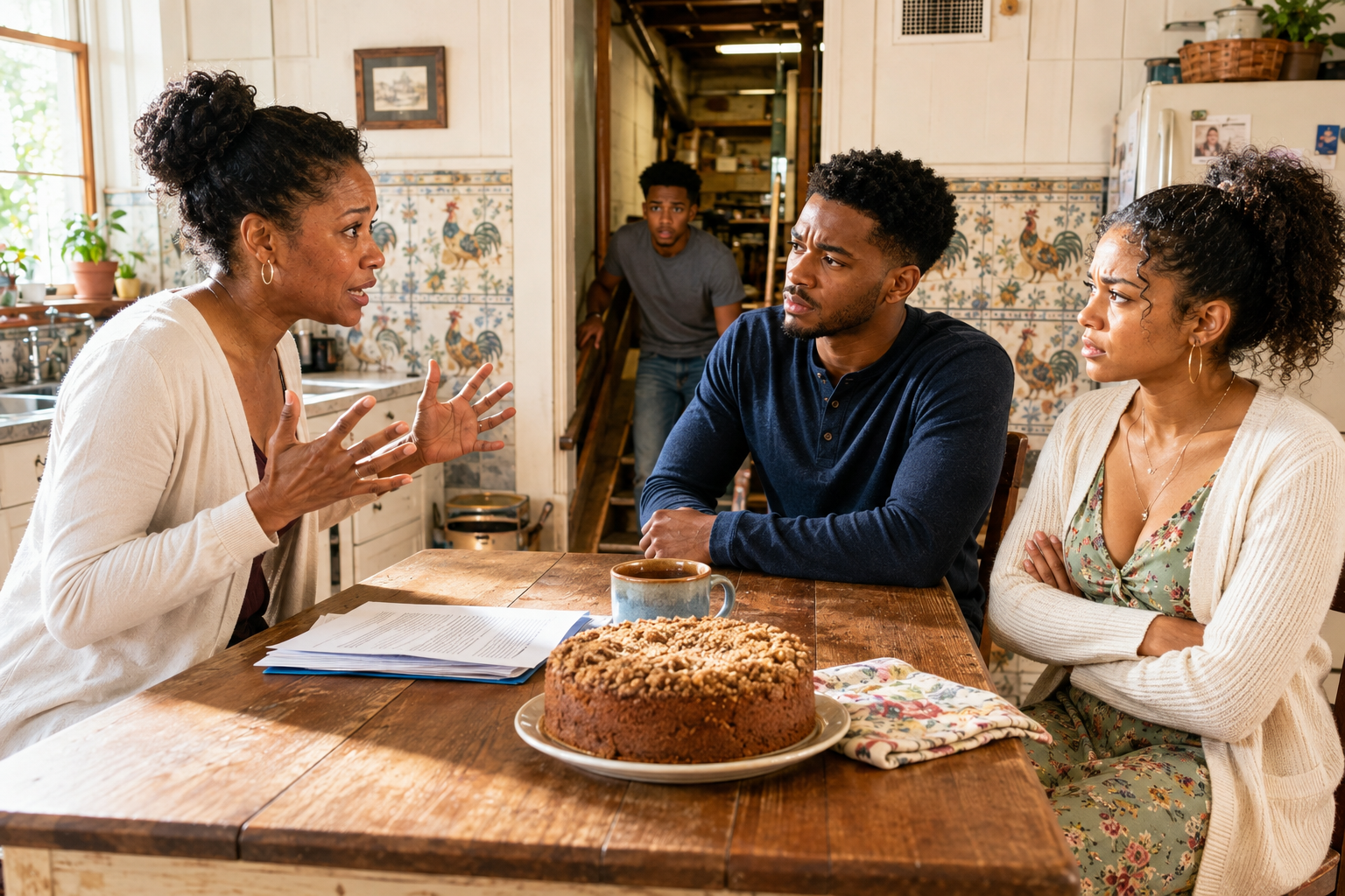 "My Father Left the House to All Three of Us Equally — What I Told My Siblings in His Kitchen Changed Everything"