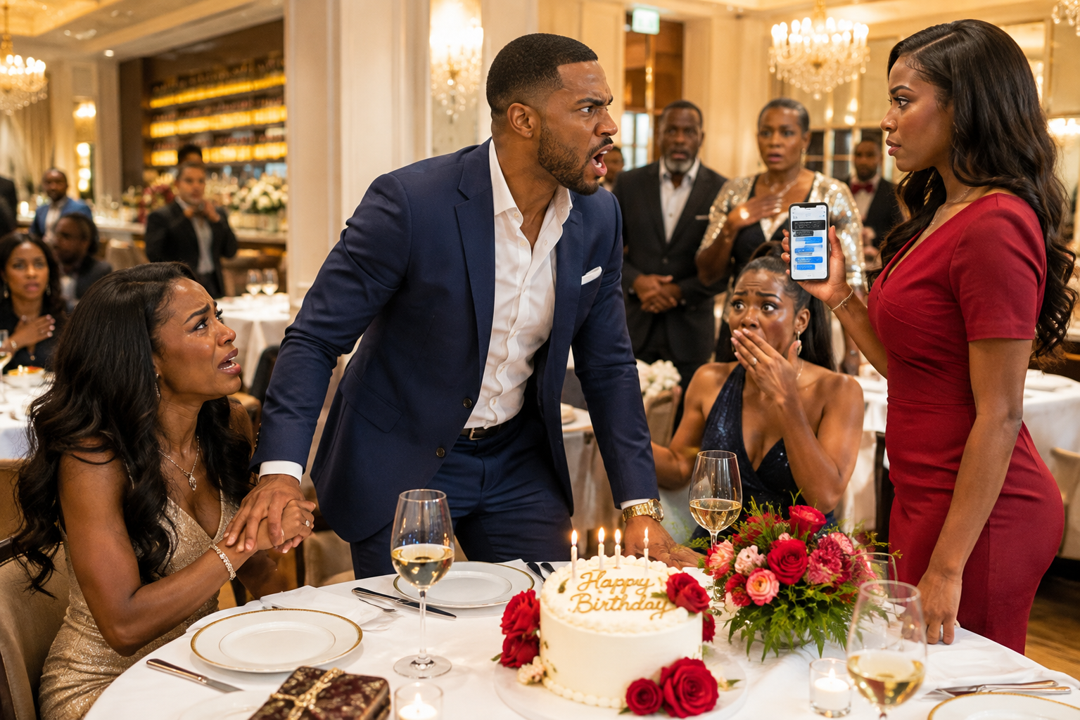 "My Employee Said One Sentence at My Mother's Birthday Dinner — and Three Years of My Sister's Secret Life Collapsed at the Table"